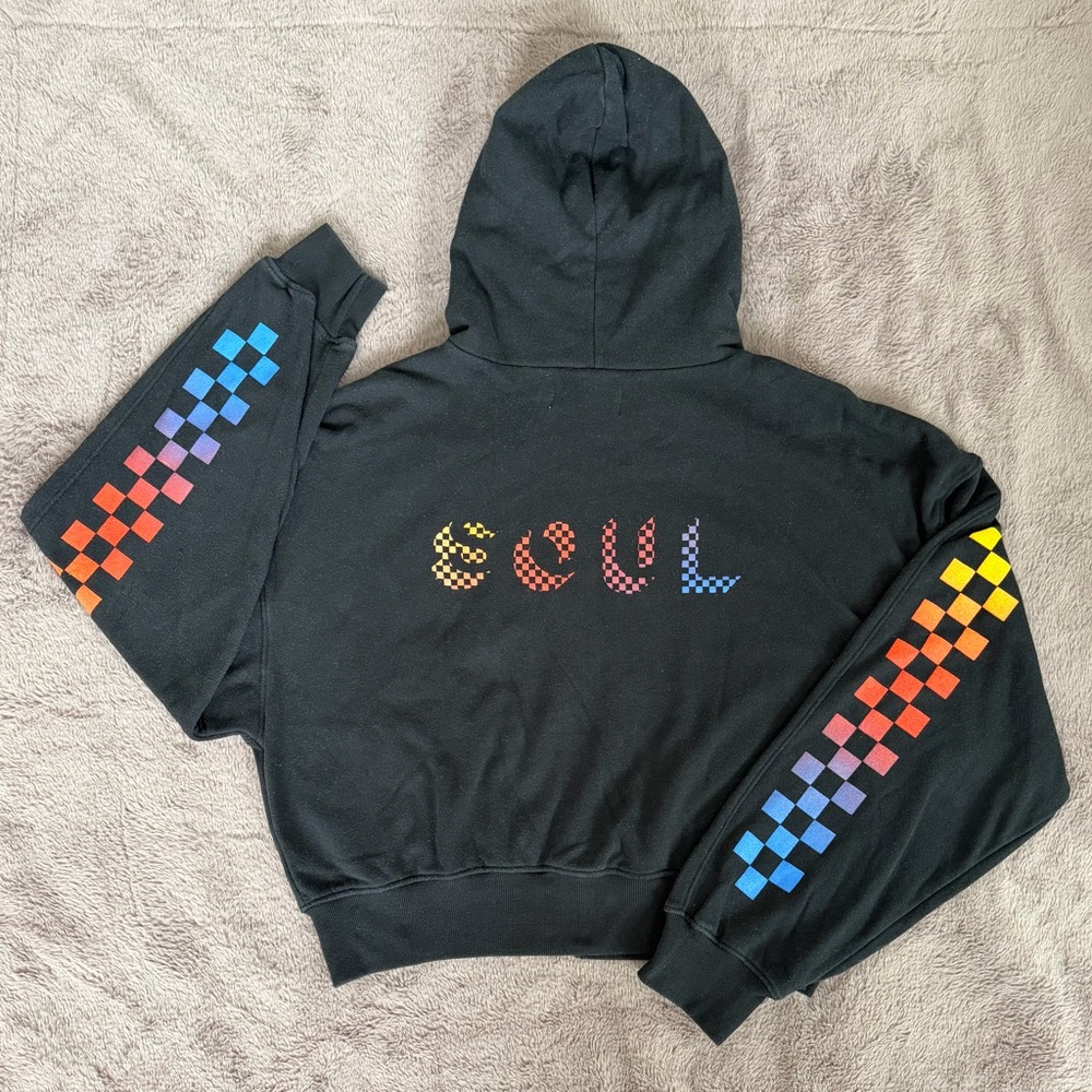 SOULCYCLE Zip Up Hoodie Sweatshirt